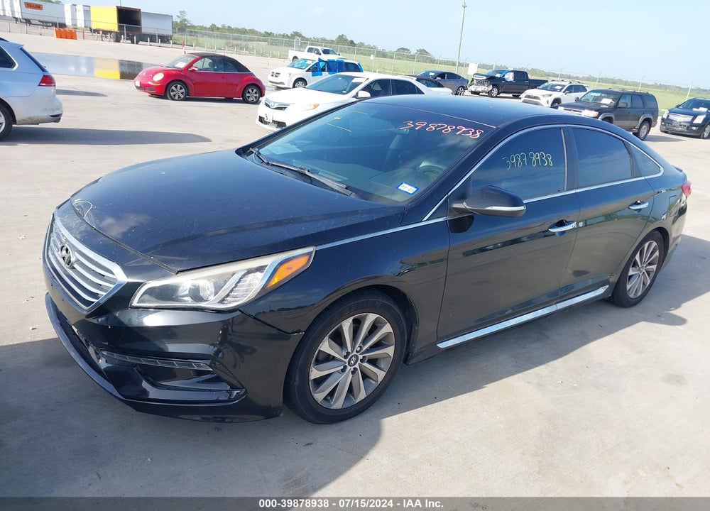 2015 HYUNDAI SONATA SPORT VIN: 5NPE34AF8FH100124