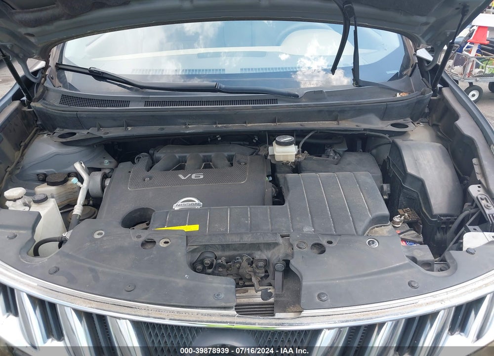 2009 NISSAN MURANO VIN: JN8AZ18UX9W004336