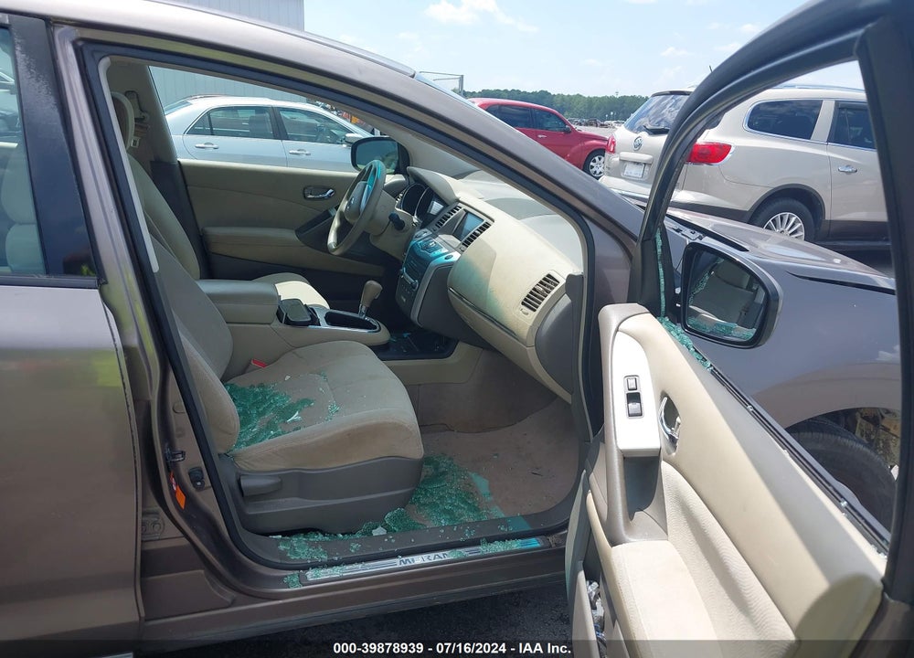 2009 NISSAN MURANO VIN: JN8AZ18UX9W004336