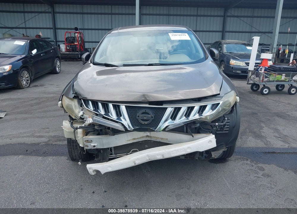 2009 NISSAN MURANO VIN: JN8AZ18UX9W004336