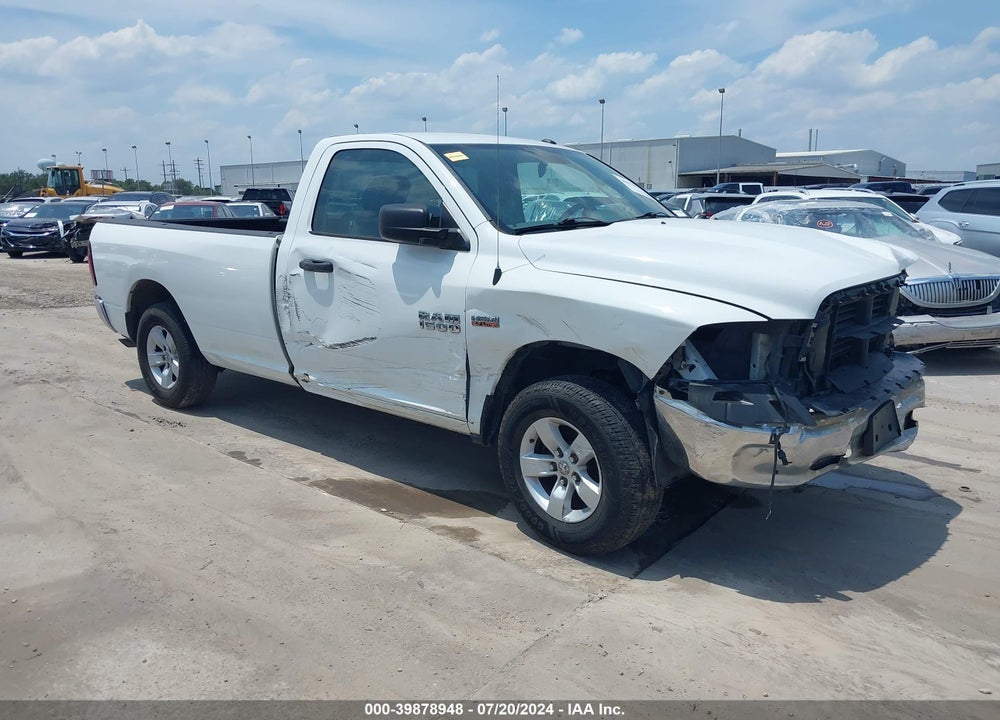 2017 RAM 1500 TRADESMAN REGULAR CAB 4X2 8' BOX VIN: 3C6JR6DT8HG654549