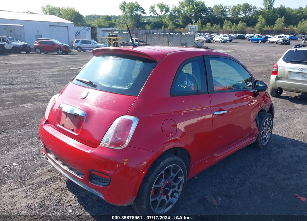 2013 FIAT 500 SPORT VIN: 3C3CFFBR3DT697963
