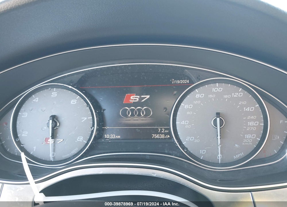 2014 AUDI S7 4.0T PRESTIGE VIN: WAUW2AFCXEN138227