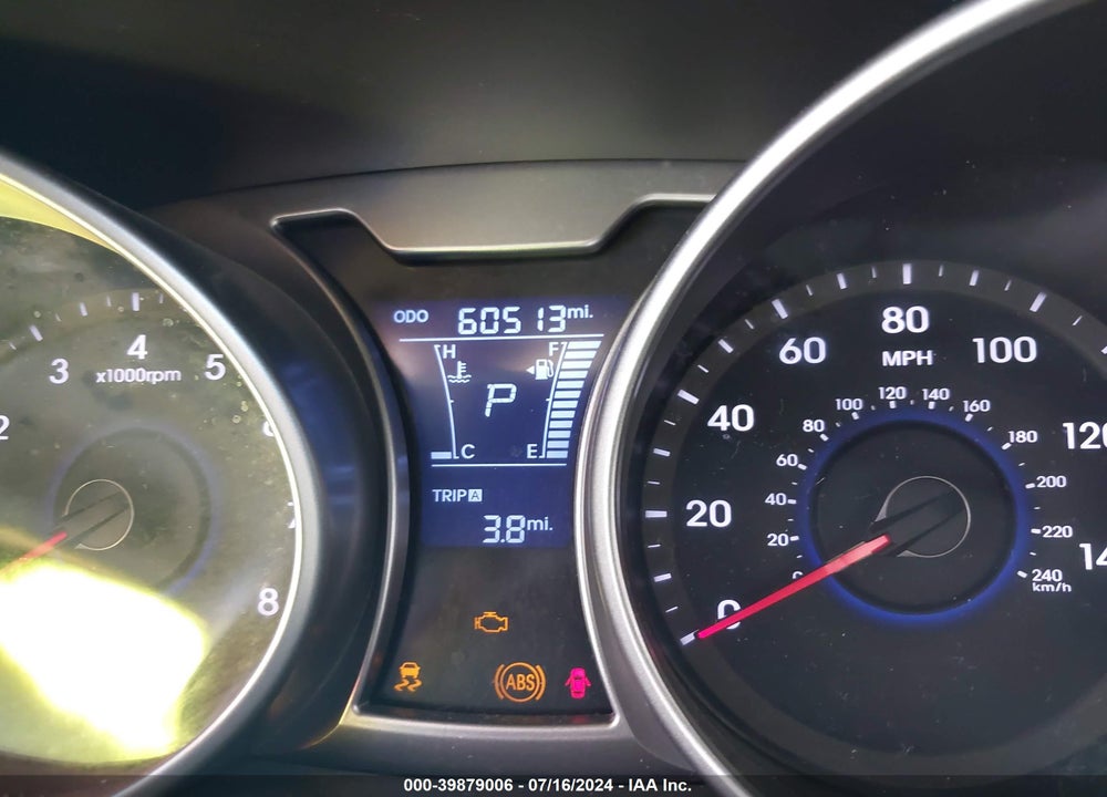 2016 HYUNDAI VELOSTER VIN: KMHTC6ADXGU286639