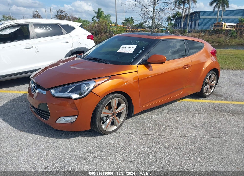2016 HYUNDAI VELOSTER VIN: KMHTC6ADXGU286639