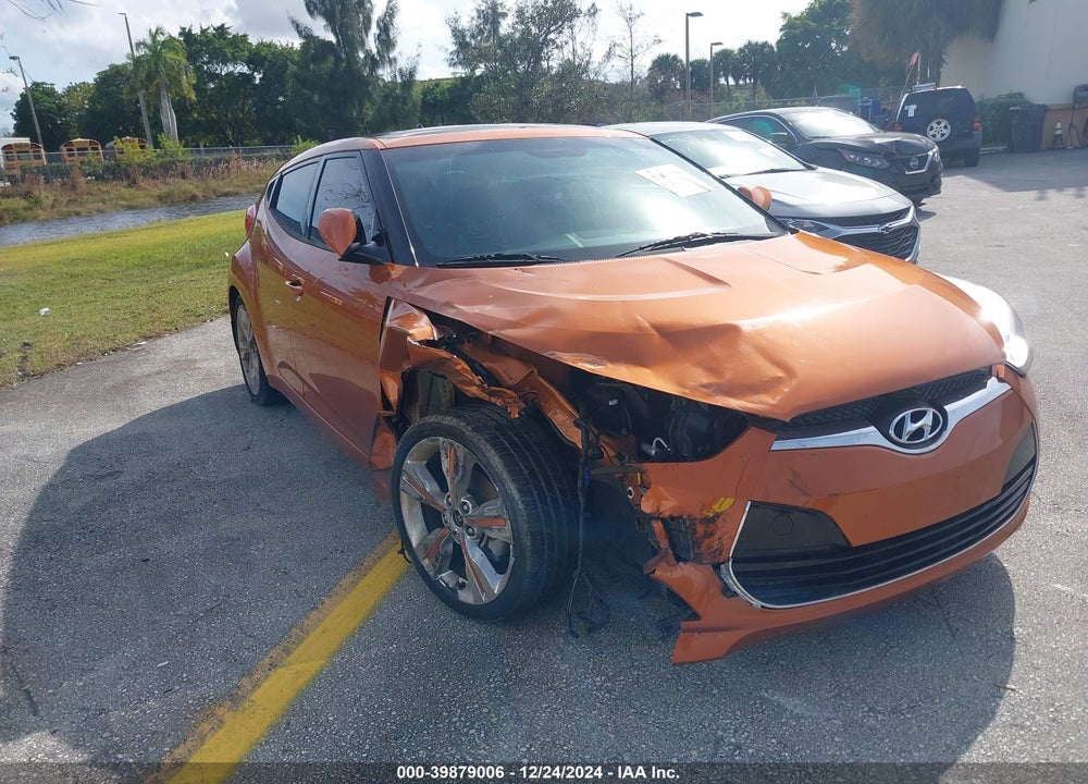 2016 HYUNDAI VELOSTER VIN: KMHTC6ADXGU286639