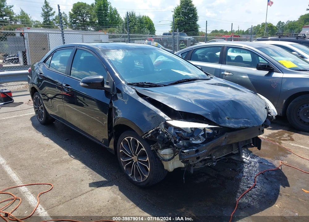 2016 TOYOTA COROLLA S PLUS VIN: 2T1BURHEXGC704966