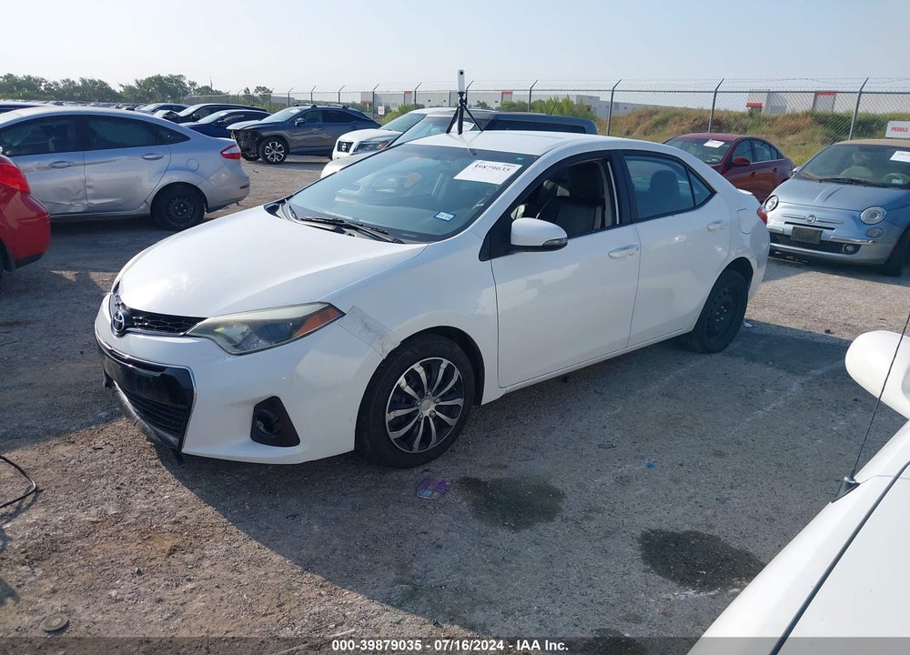 2016 TOYOTA COROLLA S VIN: 5YFBURHE0GP474435