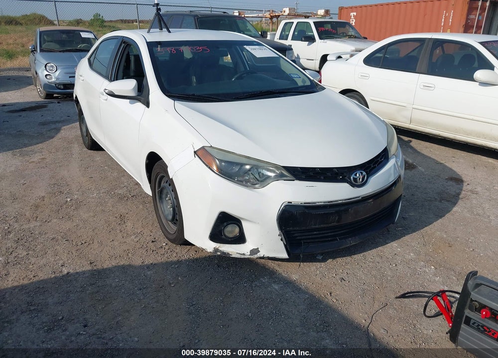 2016 TOYOTA COROLLA S VIN: 5YFBURHE0GP474435