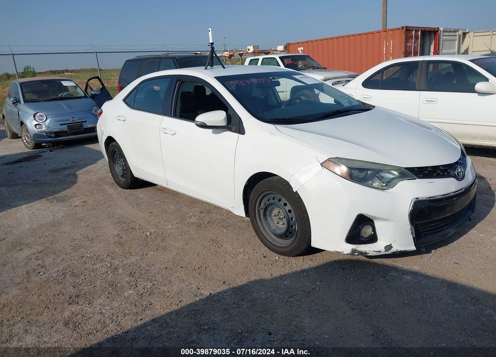 2016 TOYOTA COROLLA S VIN: 5YFBURHE0GP474435