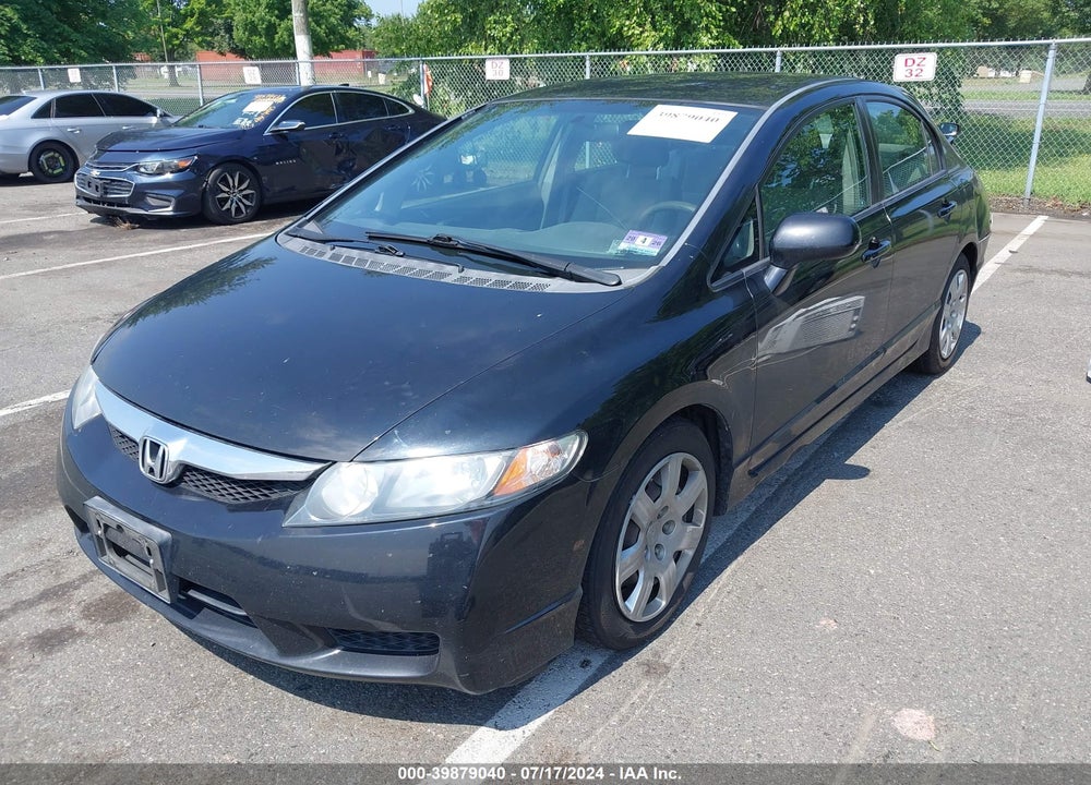 2010 HONDA CIVIC LX VIN: 2HGFA1F59AH584199