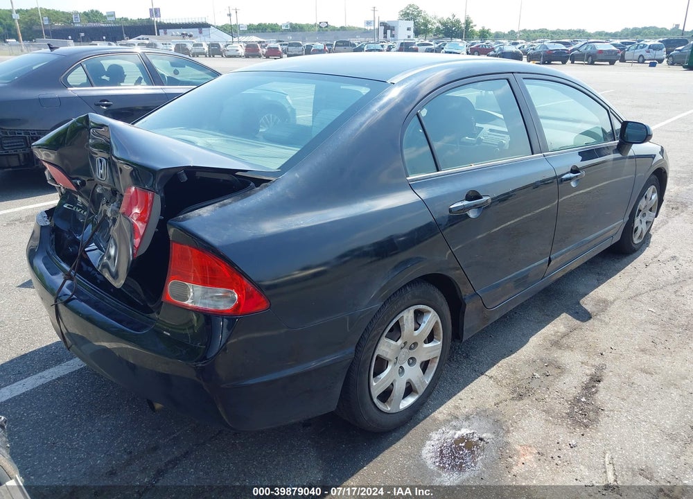 2010 HONDA CIVIC LX VIN: 2HGFA1F59AH584199