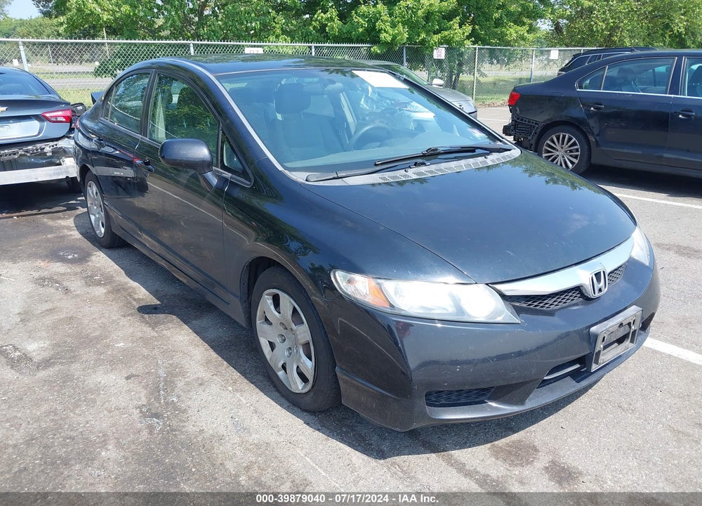 2010 HONDA CIVIC LX VIN: 2HGFA1F59AH584199
