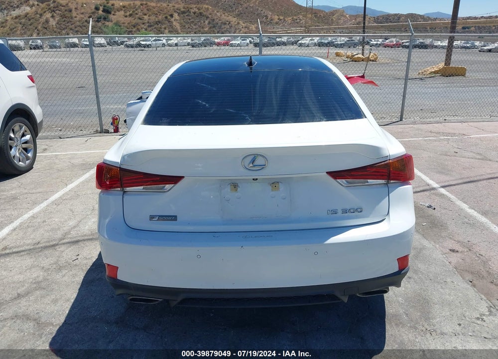 2018 LEXUS IS 300 VIN: JTHBA1D23J5077701
