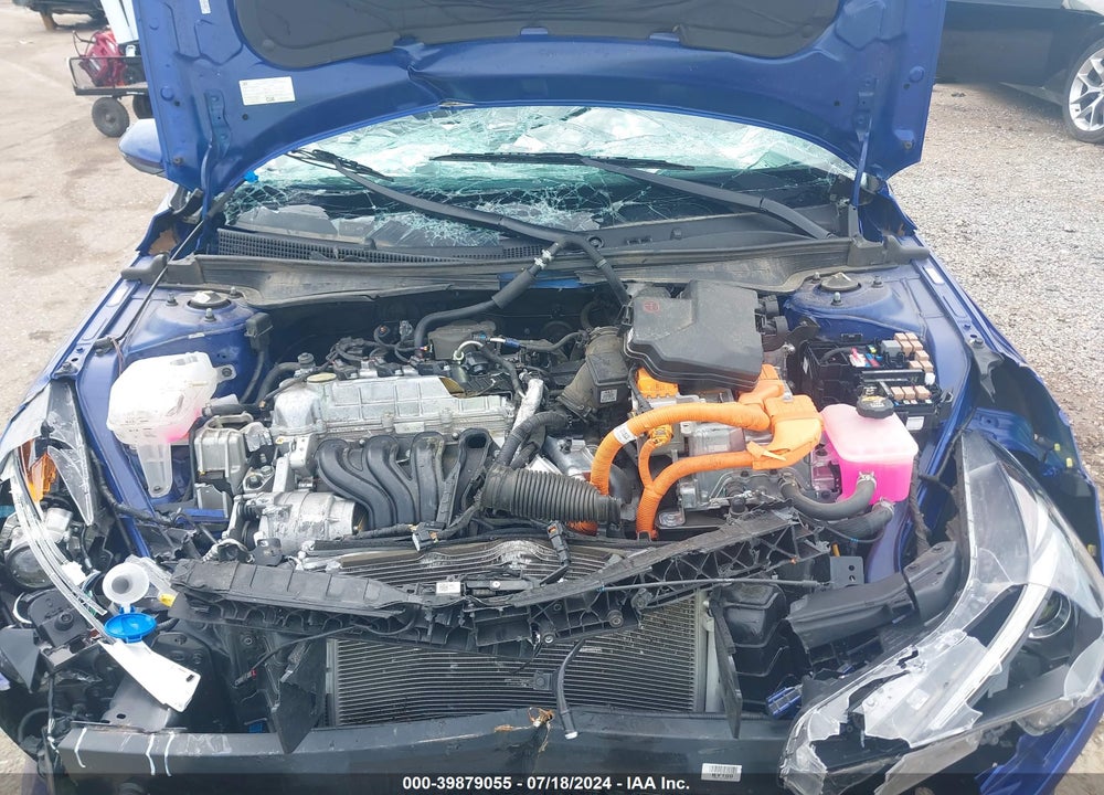 2023 HYUNDAI ELANTRA HYBRID BLUE VIN: KMHLM4AJ6PU054885