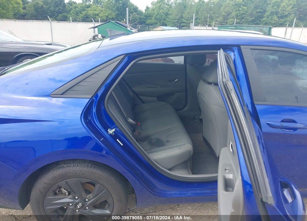 2023 HYUNDAI ELANTRA HYBRID BLUE VIN: KMHLM4AJ6PU054885