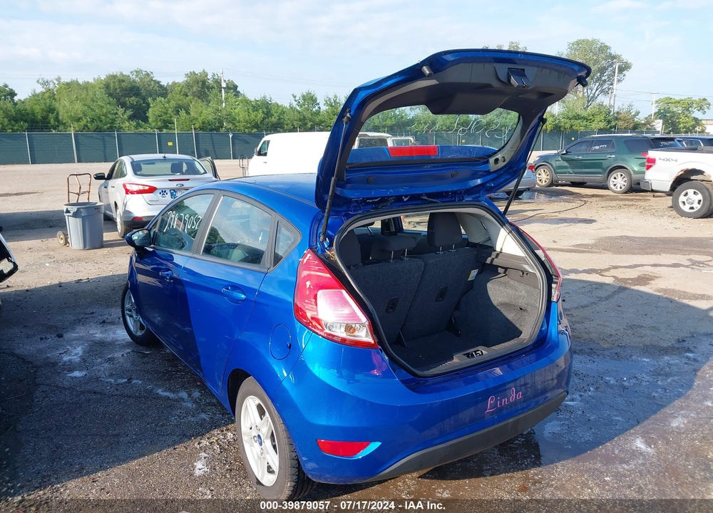 2018 FORD FIESTA SE VIN: 3FADP4EJ9JM136007