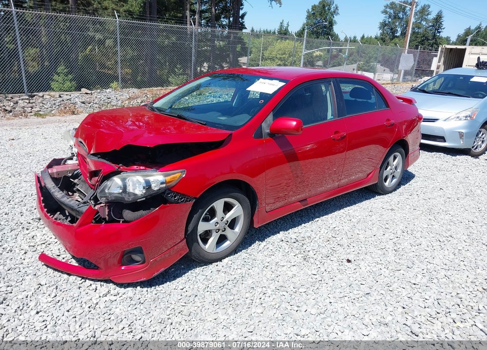 2013 TOYOTA COROLLA VIN: 5YFBU4EE6DP169993