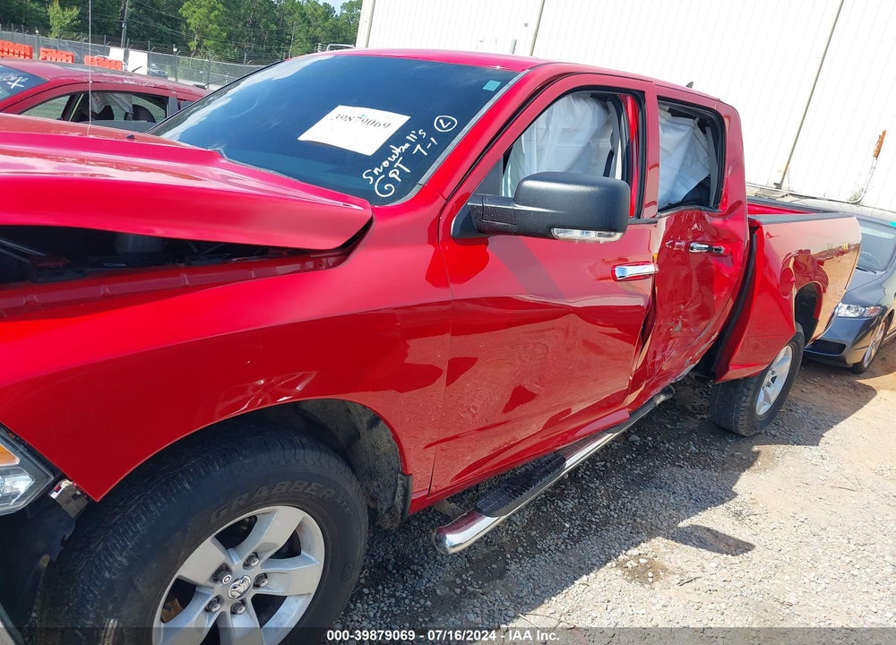 2016 RAM 1500 BIG HORN VIN: 1C6RR6LT9GS101100