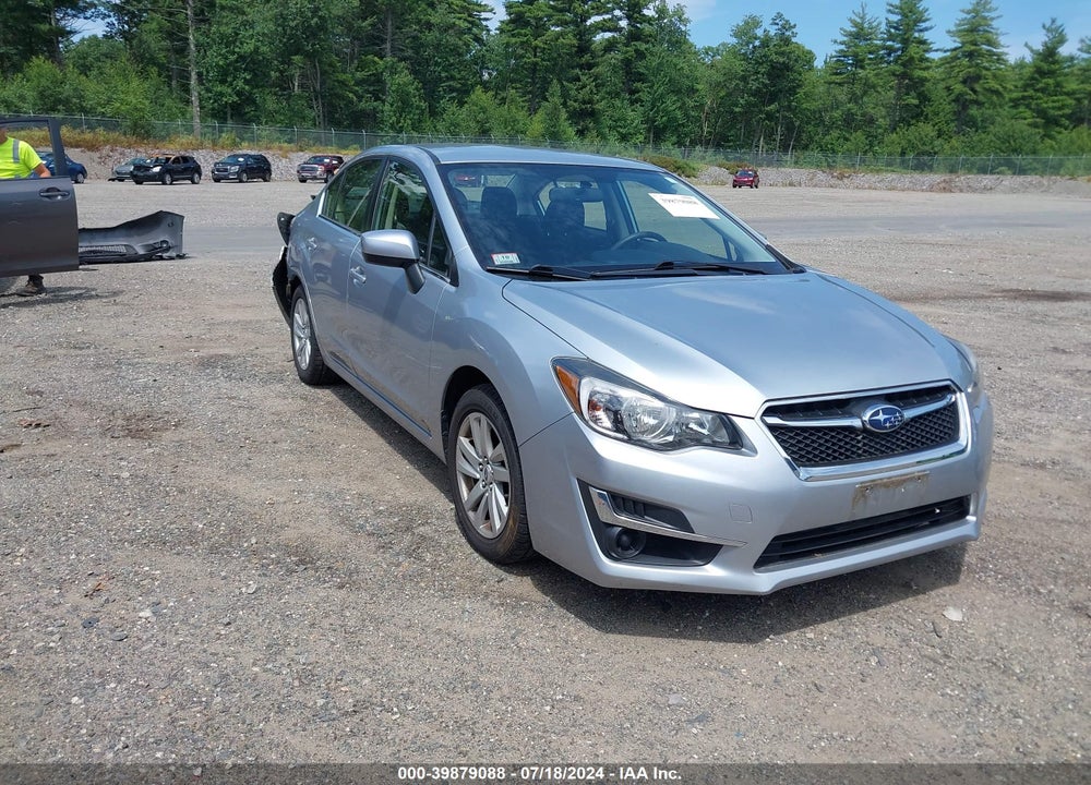 2016 SUBARU IMPREZA 2.0I PREMIUM VIN: JF1GJAB61GH003199