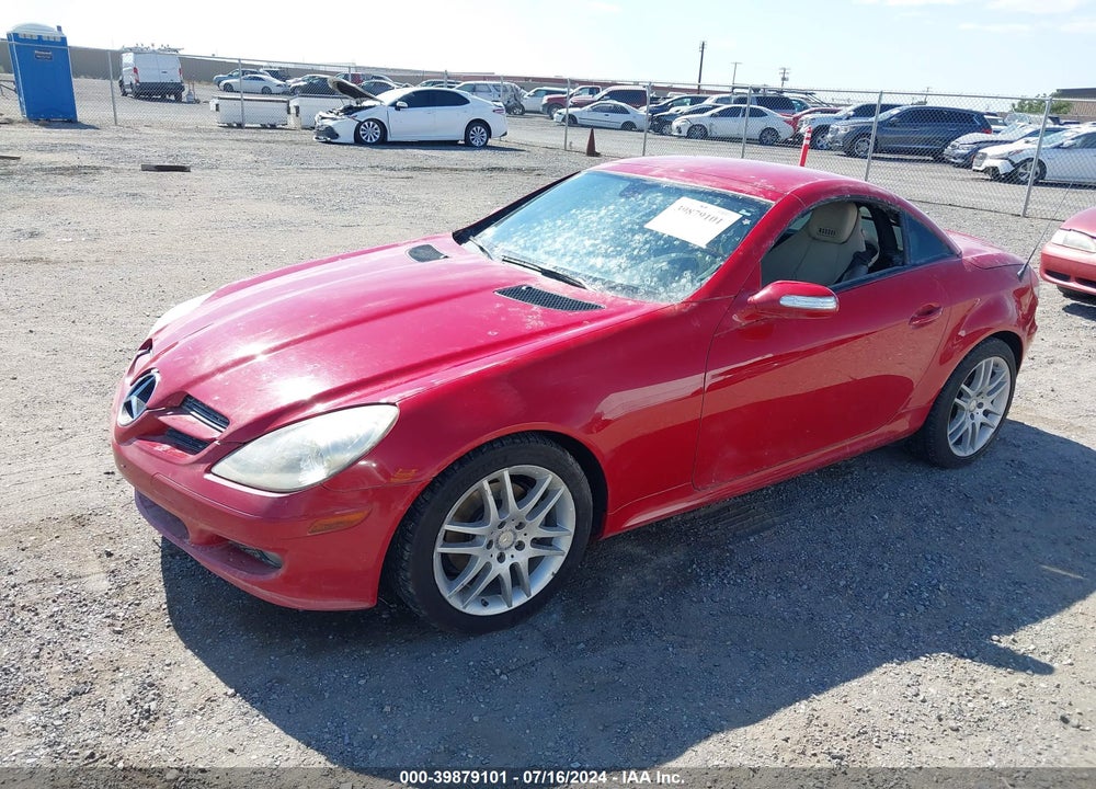 2008 MERCEDES-BENZ SLK 280 VIN: WDBWK54F98F178996