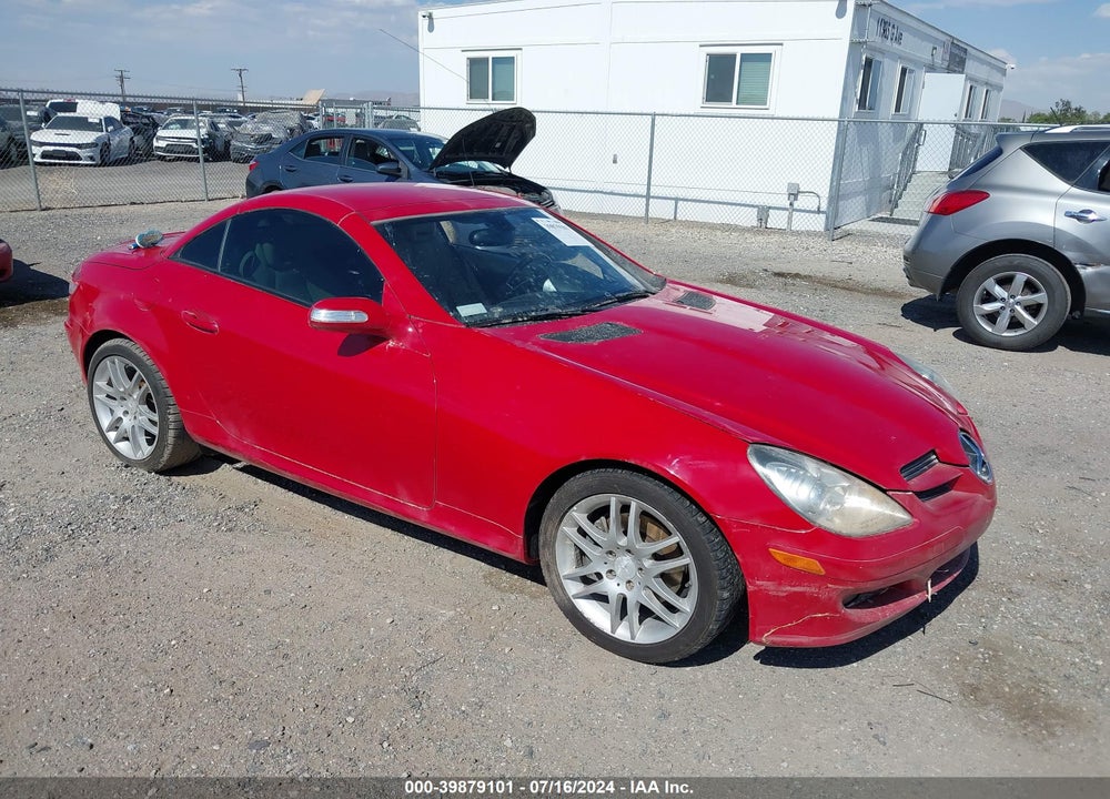 2008 MERCEDES-BENZ SLK 280 VIN: WDBWK54F98F178996