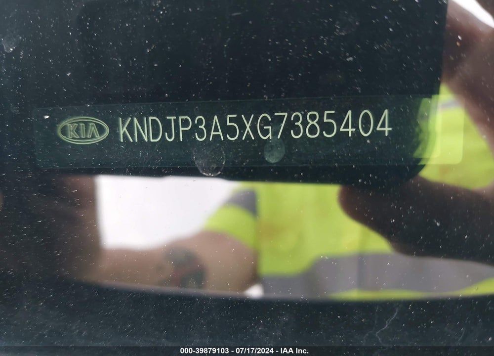 2016 KIA SOUL VIN: KNDJP3A5XG7385404