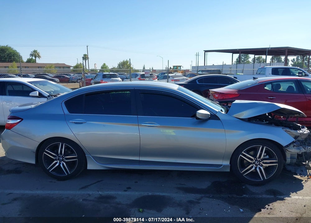 2016 HONDA ACCORD SPORT VIN: 1HGCR2F55GA205028