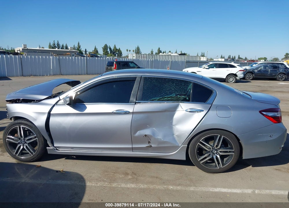 2016 HONDA ACCORD SPORT VIN: 1HGCR2F55GA205028