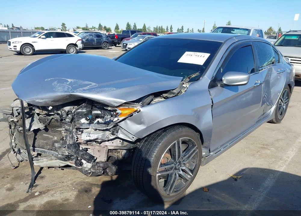 2016 HONDA ACCORD SPORT VIN: 1HGCR2F55GA205028