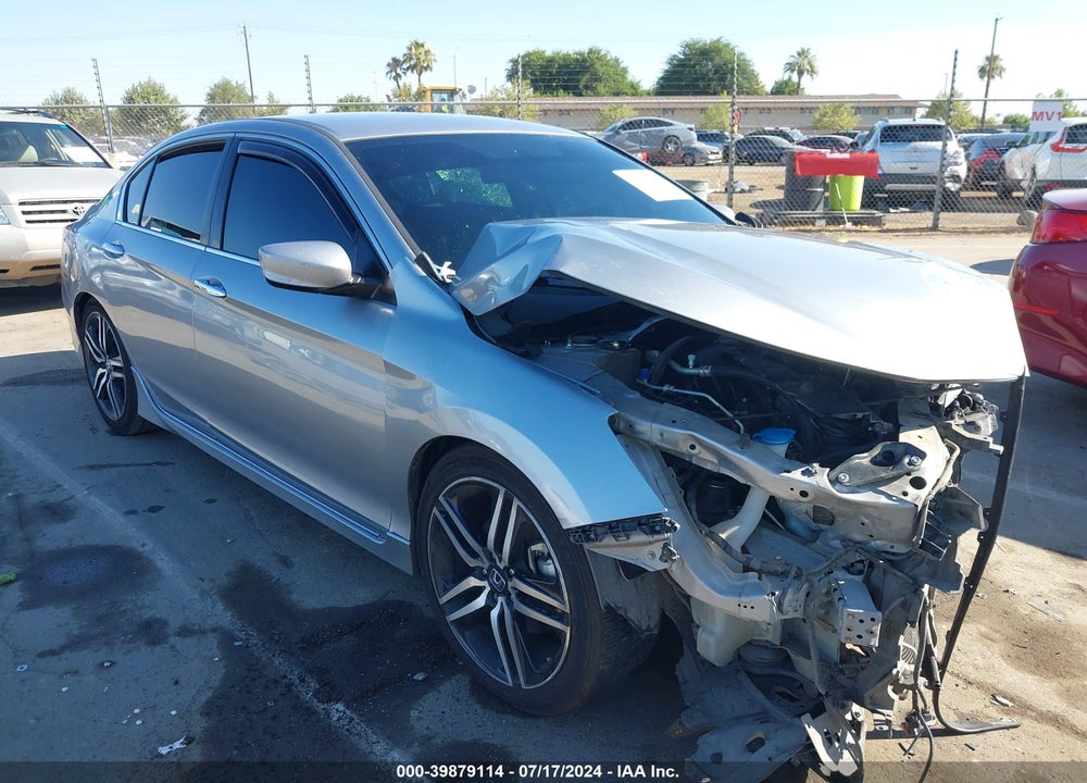 2016 HONDA ACCORD SPORT VIN: 1HGCR2F55GA205028