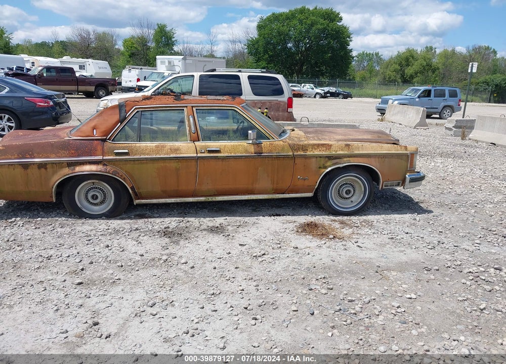 1977 LINCOLN CONTINENTAL VIN: 7W84H814612