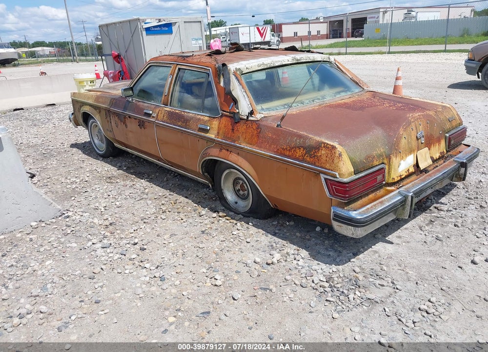 1977 LINCOLN CONTINENTAL VIN: 7W84H814612