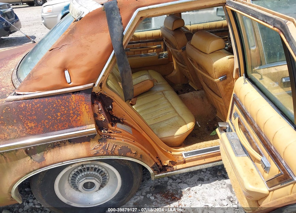1977 LINCOLN CONTINENTAL VIN: 7W84H814612