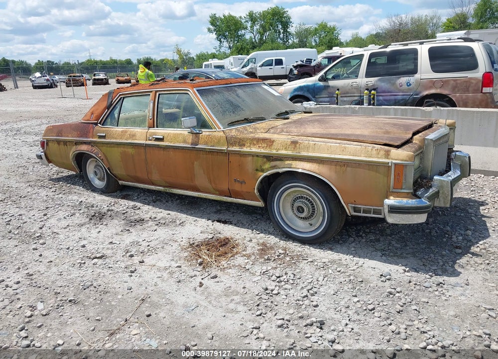 1977 LINCOLN CONTINENTAL VIN: 7W84H814612