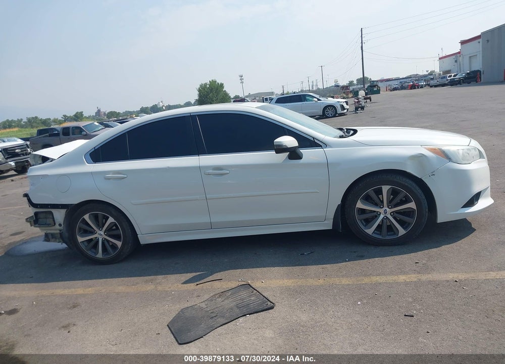 2016 SUBARU LEGACY VIN: 4S3BNBN68G3019391