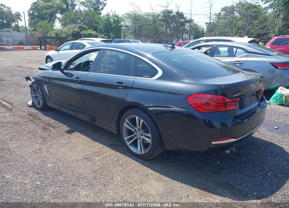2019 BMW 430I GRAN COUPE XDRIVE VIN: WBA4J3C56KBL09810