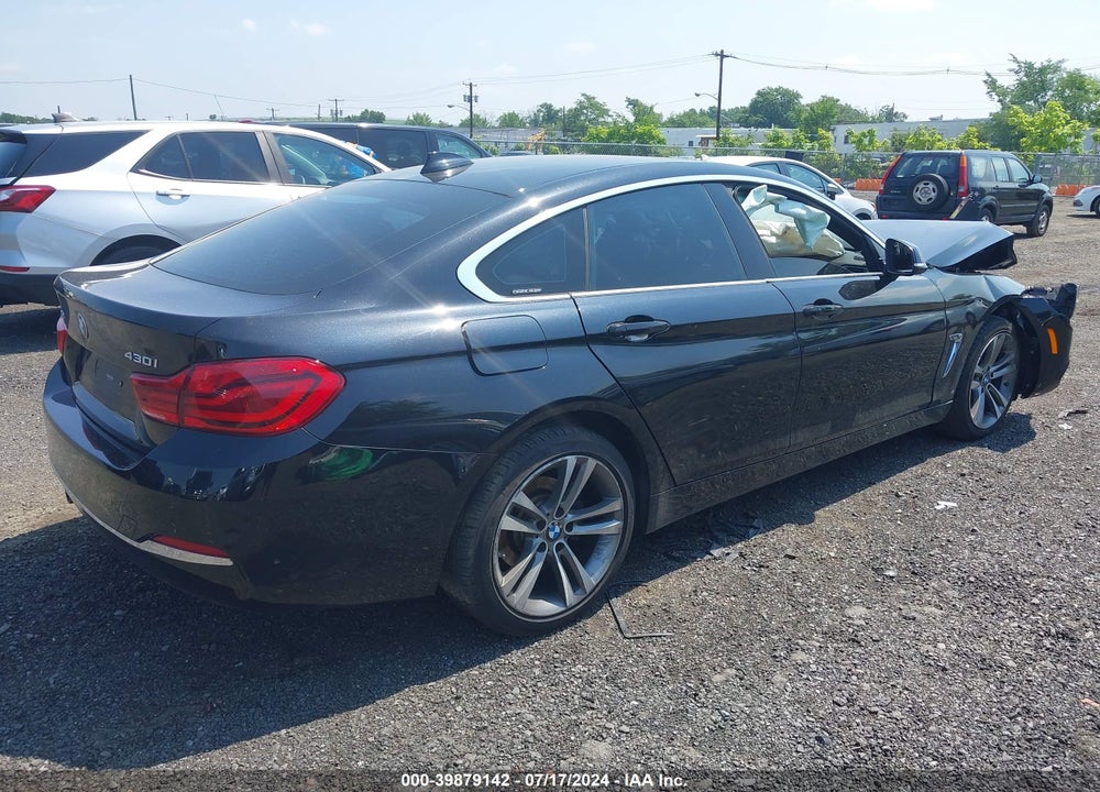 2019 BMW 430I GRAN COUPE XDRIVE VIN: WBA4J3C56KBL09810