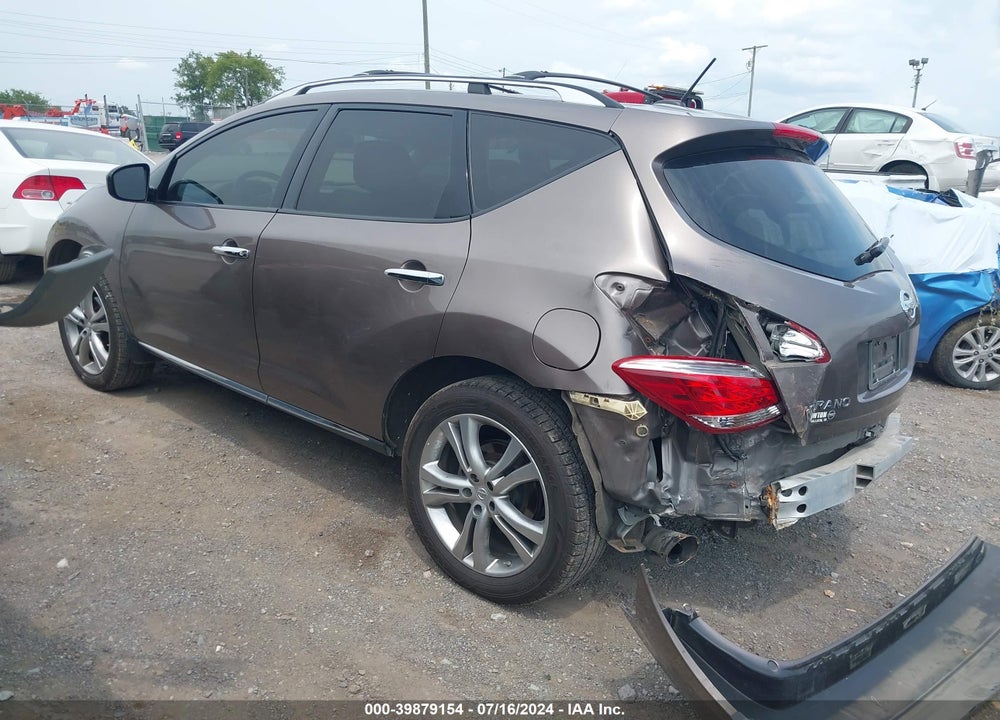 2011 NISSAN MURANO LE VIN: JN8AZ1MW5BW183639