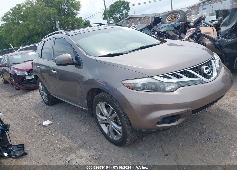 2011 NISSAN MURANO LE VIN: JN8AZ1MW5BW183639