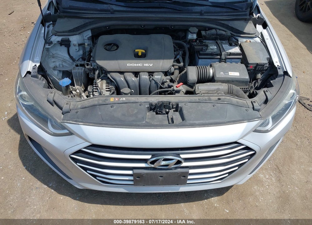 2017 HYUNDAI ELANTRA SE VIN: KMHD74LF7HU082037