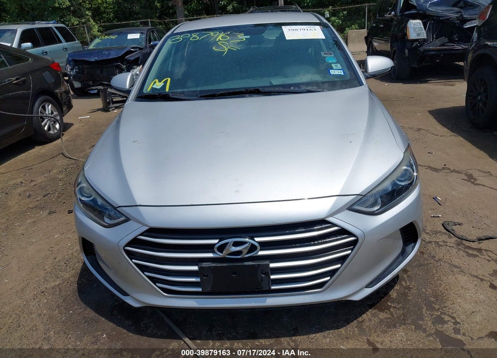 2017 HYUNDAI ELANTRA SE VIN: KMHD74LF7HU082037