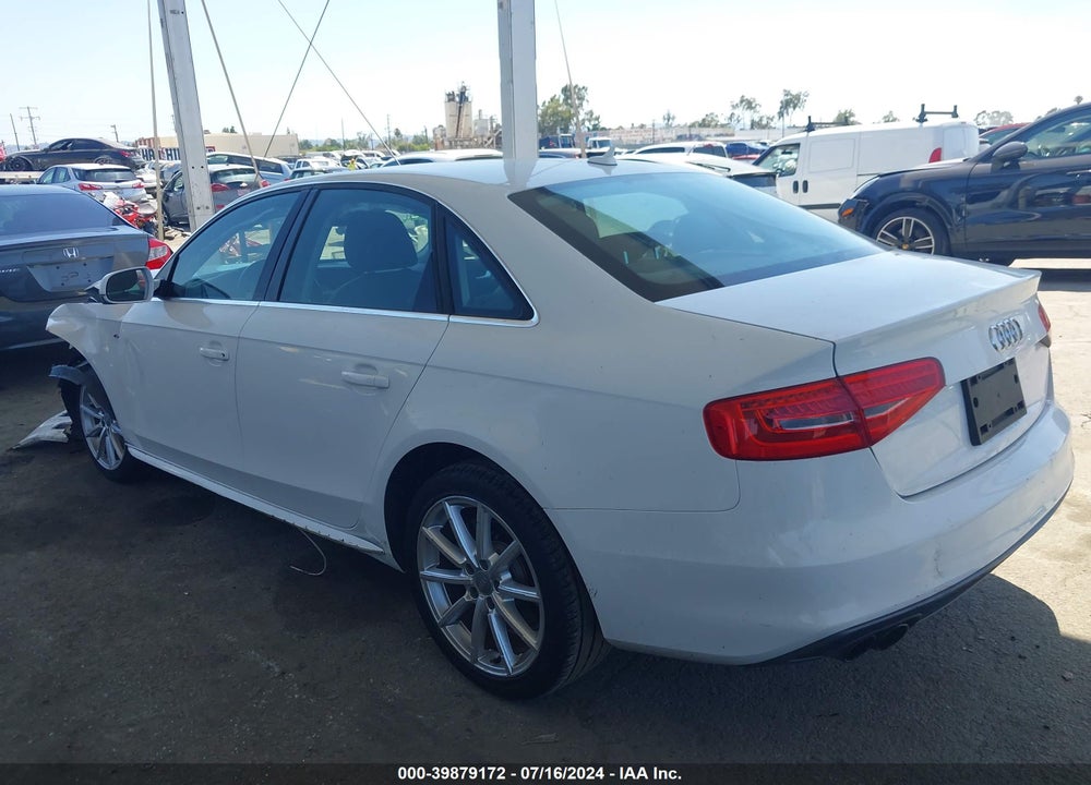 2015 AUDI A4 2.0T PREMIUM VIN: WAUAFAFL1FN021071