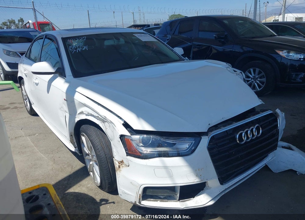 2015 AUDI A4 2.0T PREMIUM VIN: WAUAFAFL1FN021071