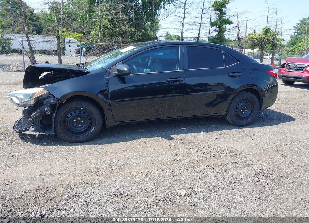 2016 TOYOTA COROLLA LE VIN: 2T1BURHE2GC609804