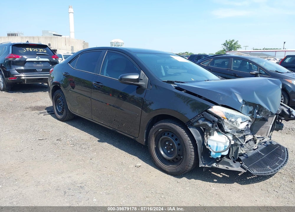 2016 TOYOTA COROLLA LE VIN: 2T1BURHE2GC609804