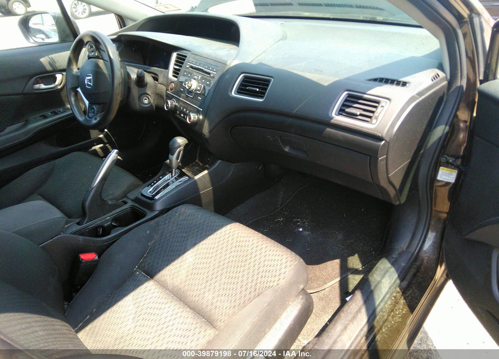 2014 HONDA CIVIC LX VIN: 2HGFB2F58EH537187