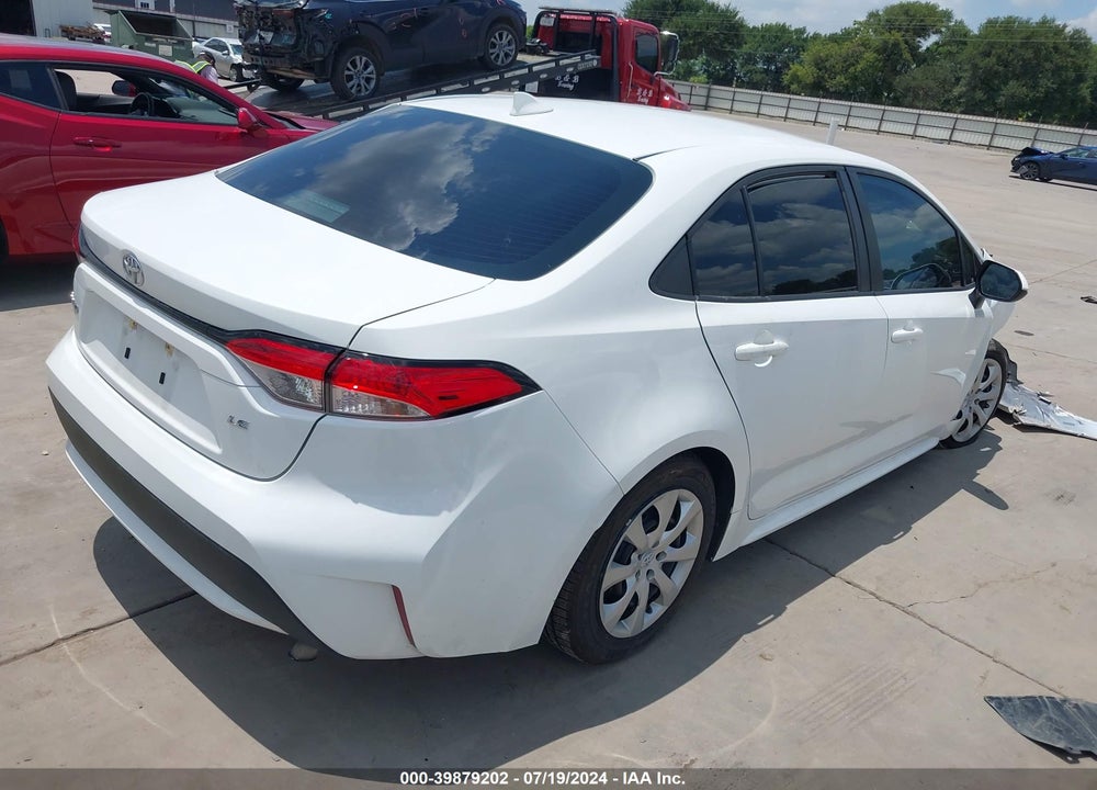 2021 TOYOTA COROLLA LE VIN: 5YFEPMAE8MP208903