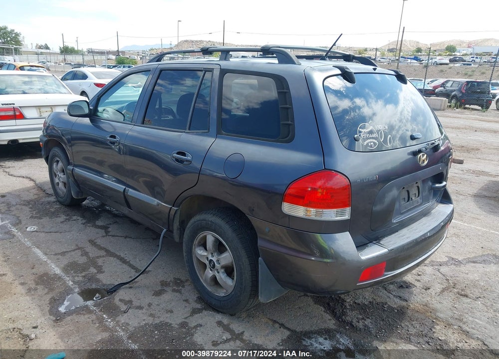 2005 HYUNDAI SANTA FE GLS/LX VIN: KM8SC13E05U910725