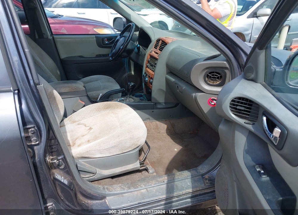 2005 HYUNDAI SANTA FE GLS/LX VIN: KM8SC13E05U910725
